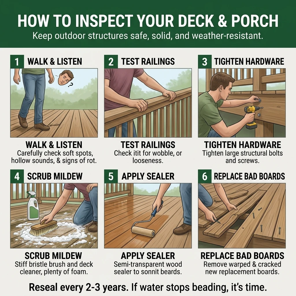 Inspect Deck, Porch & Outdoor Structures