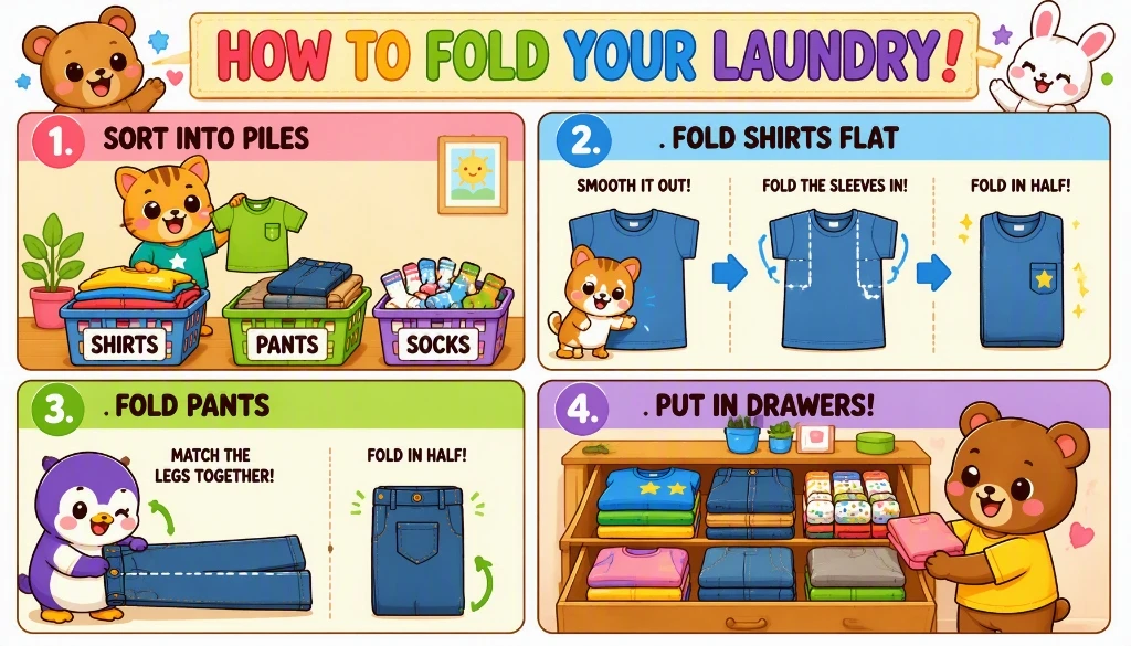 Fold & Put Away Laundry