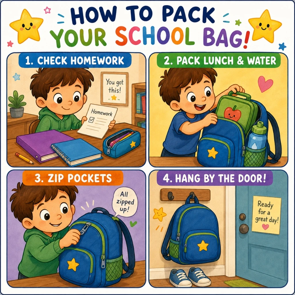 Pack Your School Bag