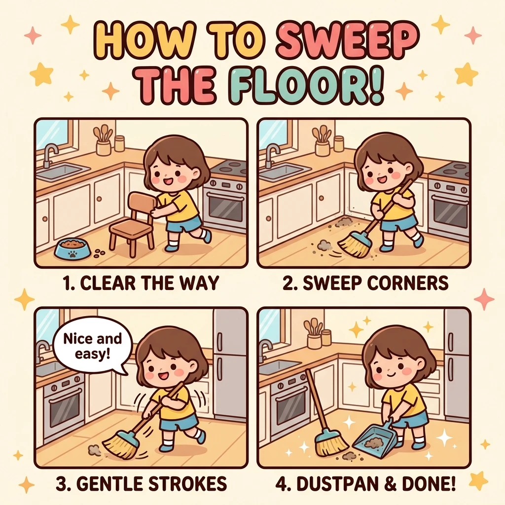Sweep the Kitchen Floor